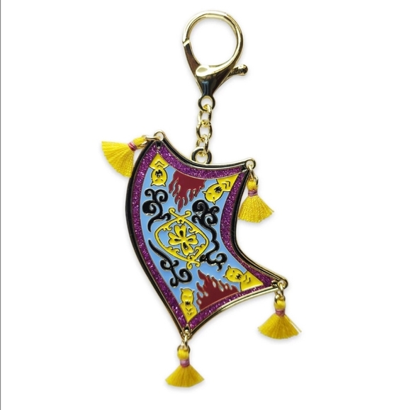 Aladdin Magic Carpet Flair Bag Charm - Picture 1 of 2